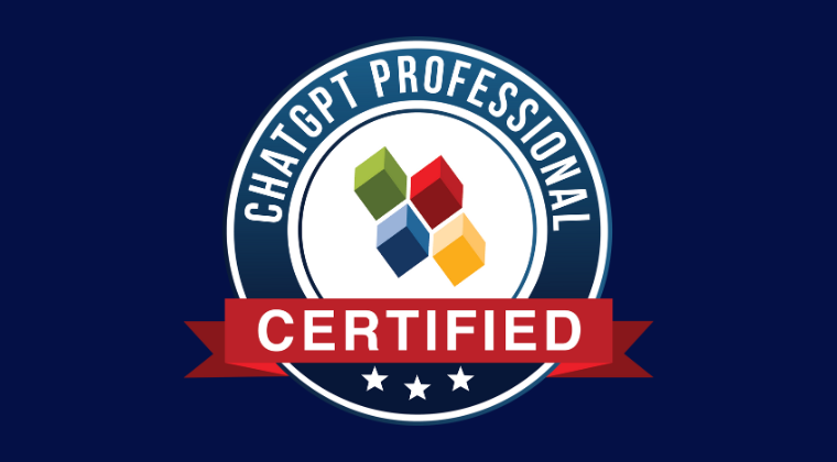 Professional certification badge